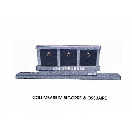 COLUMBARIUM avec OSSUAIRE