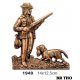 BRONZE DU CHASSEUR à plaquer