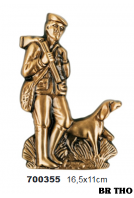 BRONZE DU CHASSEUR à plaquer