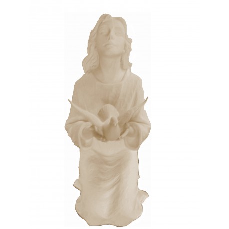 STATUETTE MARBRE BLANC RECONSTITUE