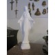 STATUETTE MARBRE BLANC RECONSTITUE