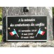 PLAQUE COMMEMORATIVE sur mesure