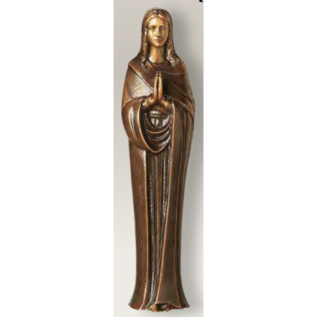 STATUETTE VIERGE BRONZE