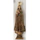 STATUETTE VIERGE FATIMA BRONZE