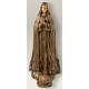 STATUETTE VIERGE DE FATIMA BRONZE