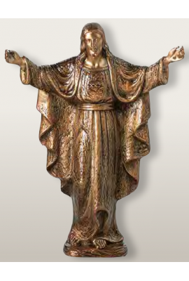 STATUETTE CHRIST BRONZE