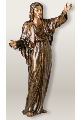 STATUETTE CHRIST BRONZE