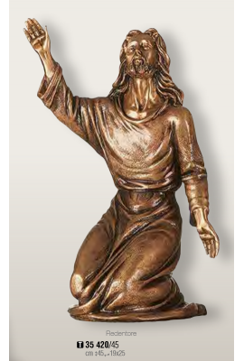 STATUETTE CHRIST BRONZE