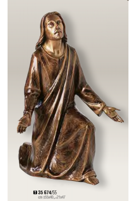 STATUETTE CHRIST BRONZE