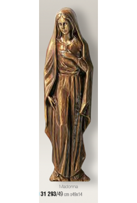 VIERGE BRONZE A PLAQUER