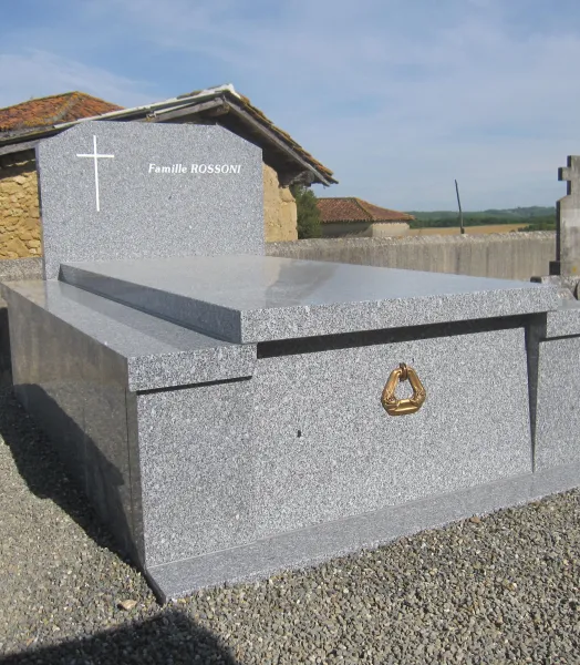 CAVEAU EN ELEVATION 163 A PORTE