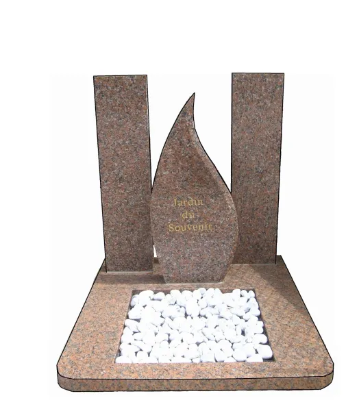 MONUMENT ESPACE DE DISPERSION AVEC STELES D'INSCRIPTIONS