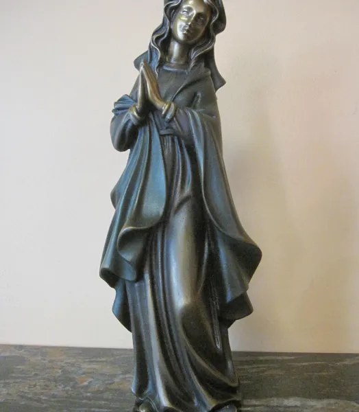 STATUETTE VIERGE BRONZE