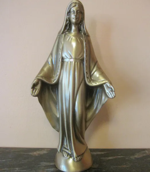 STATUETTE VIERGE BRONZE