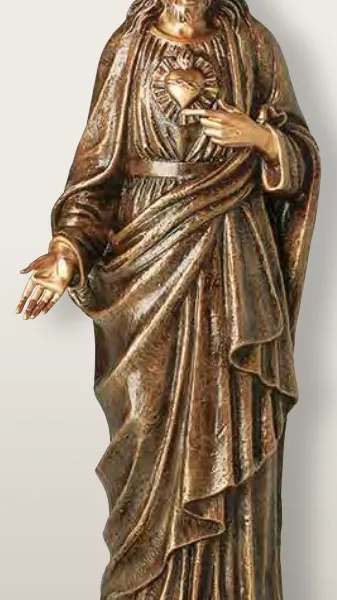 STATUETTE CHRIST BRONZE