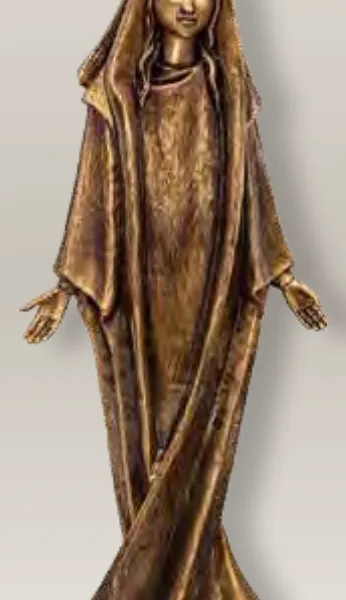 STATUETTE VIERGE BRONZE