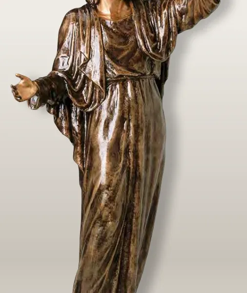 STATUETTE CHRIST BRONZE