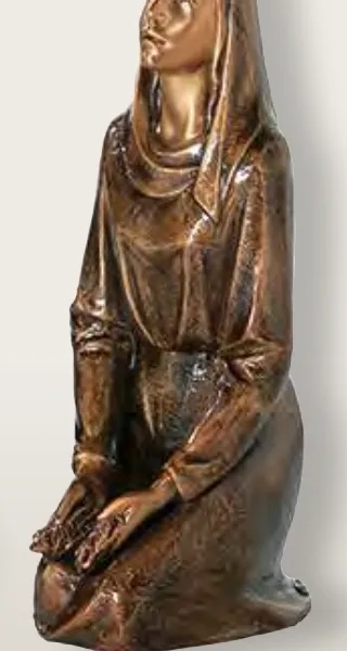 STATUETTE VIERGE BRONZE